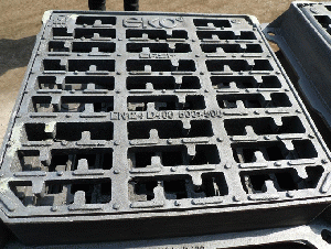 Ductile Iron Plain Grating Cover and Frame