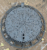 EN124 Ductile Iron Manhole Cover from BAODING HUALONG CASTING CO.,LTD, ABU DHABI, CHINA