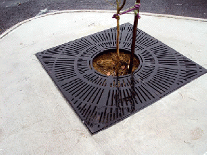 Ductile Cast Iron Tree Grating